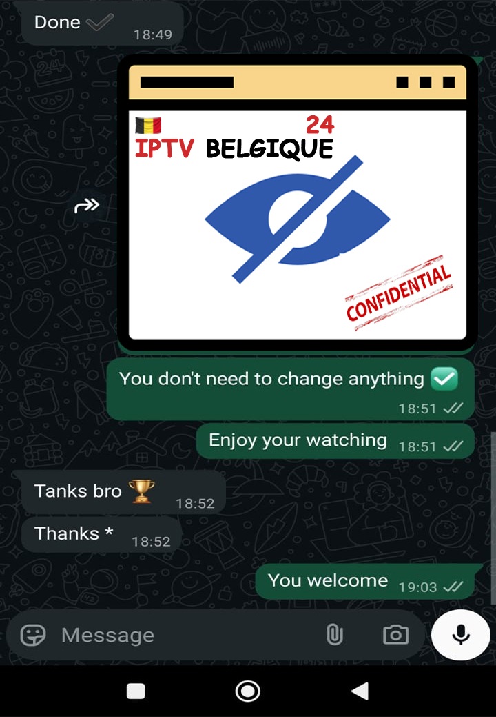 iptv belgique