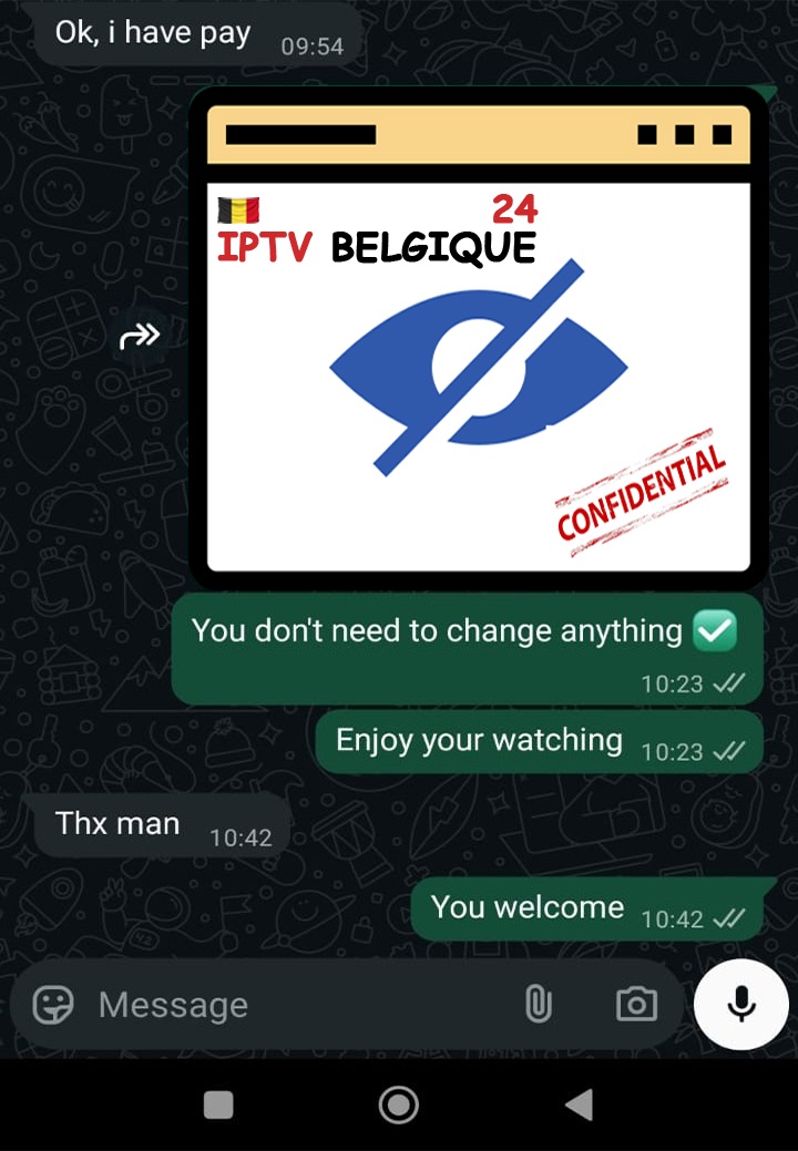 iptv belgique